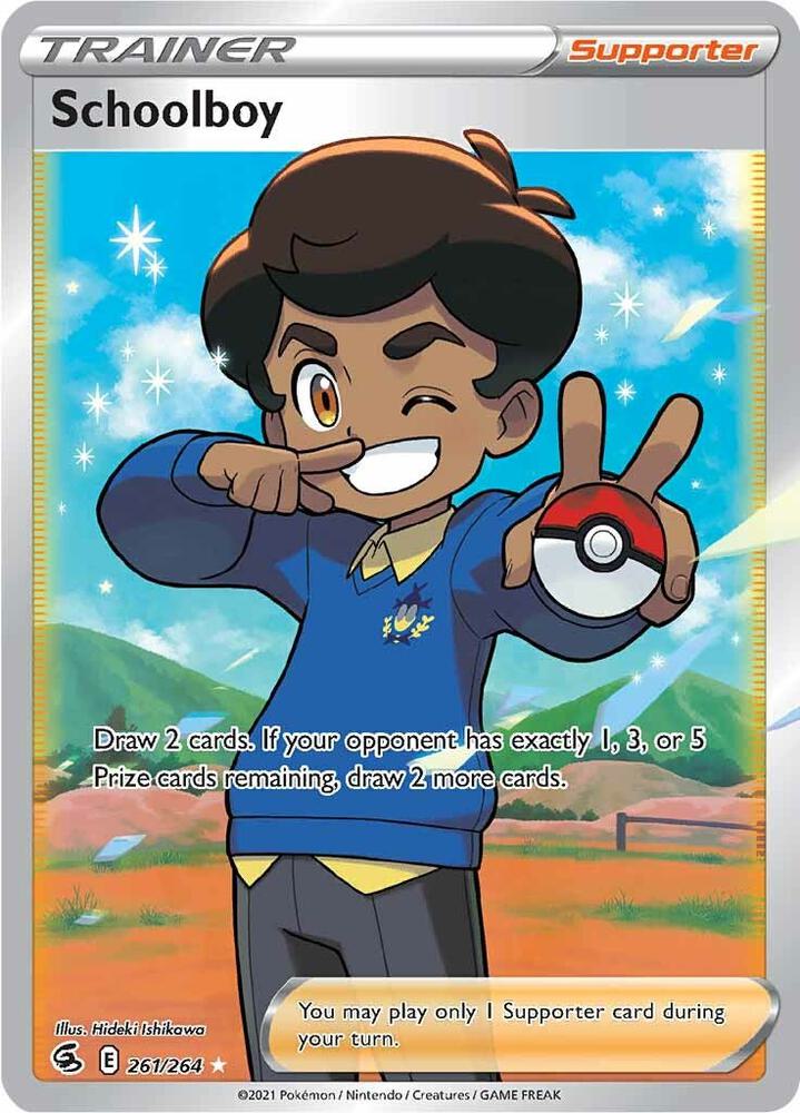 Schoolboy (Full Art) - SWSH08: Fusion Strike (SWSH08)