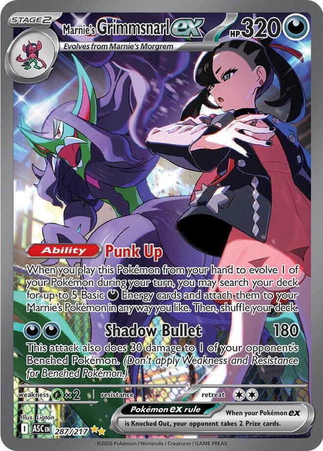 Marnie's Grimmsnarl ex - ME: Ascended Heroes (ASC)