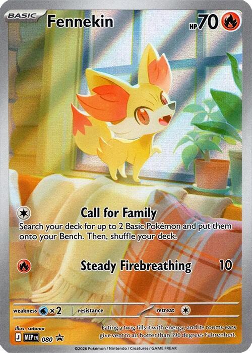 Fennekin - 080 - ME: Mega Evolution Promo (MEP)