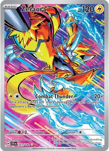 Zeraora - 151/142 - SV07: Stellar Crown (SCR)