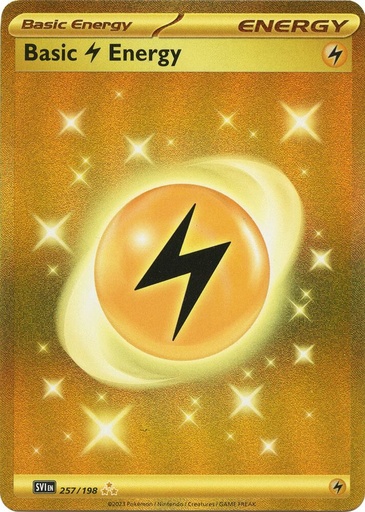 Basic Lightning Energy - 257/198 - SV01: Scarlet & Violet Base Set (SVI)