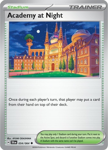 Academy at Night - SV: Shrouded Fable 054/064