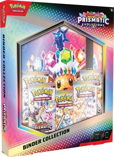 [10-10023-101] Prismatic Evolutions Binder Collection - SV: Prismatic Evolutions (PRE)
