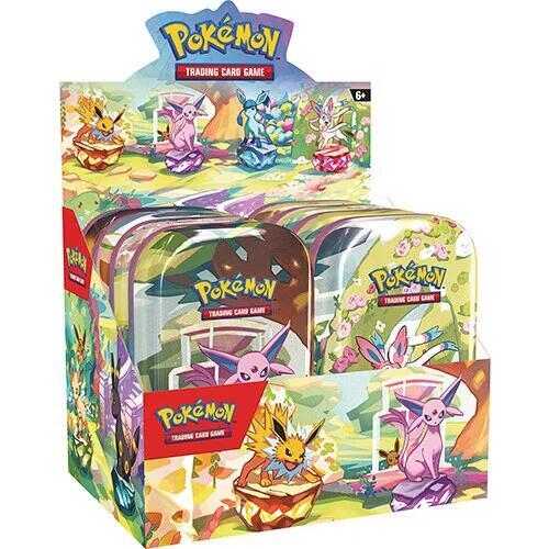 [10-10117-101] Prismatic Evolutions Mini Tin Display - SV: Prismatic Evolutions (PRE)