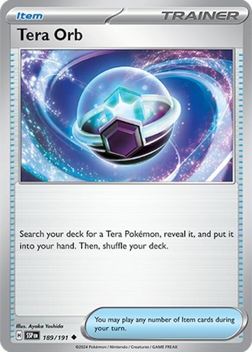 Tera Orb - SV08: Surging Sparks 189/191