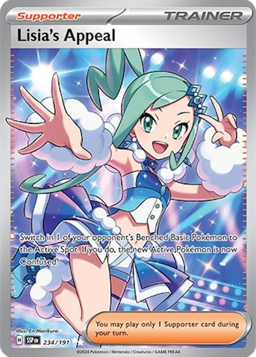 Lisia's Appeal - 234/191 - SV08: Surging Sparks (SV08)
