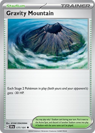 Gravity Mountain - SV08: Surging Sparks 177/191
