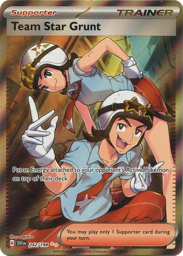 Team Star Grunt - 242/198 - SV01: Scarlet & Violet Base Set (SVI)