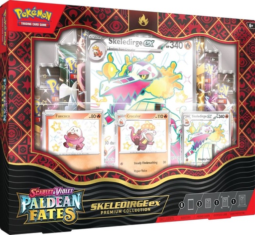 Paldean Fates Premium Collection [Skeledirge ex] - SV