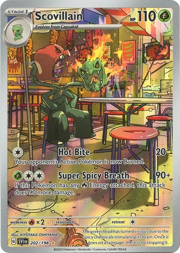 Scovillain - 202/198 - SV01: Scarlet & Violet Base Set (SV1)