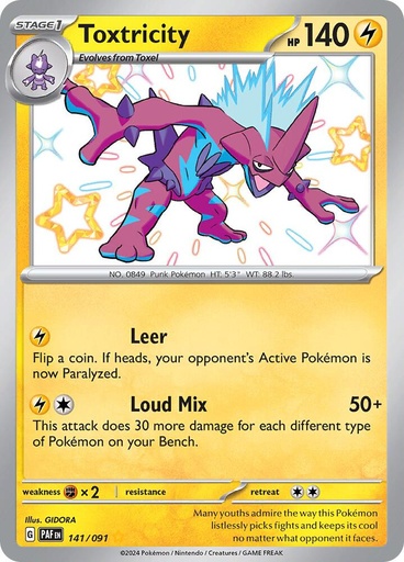 Toxtricity - SV: Paldean Fates (PAF)