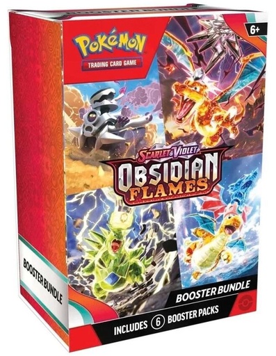 Obsidian Flames Booster Bundle - SV03: Obsidian Flames (OBF)