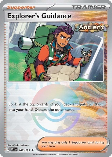 Explorer's Guidance (Poke Ball Pattern) - SV: Prismatic Evolutions (PRE)