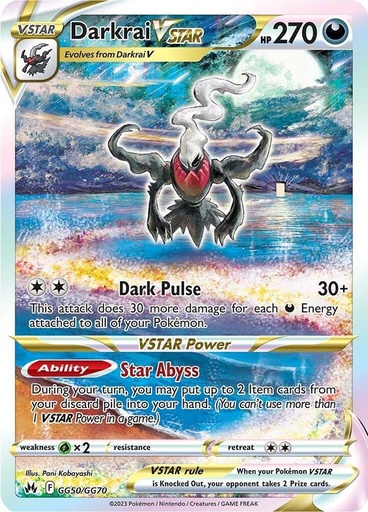 Darkrai VSTAR - Crown Zenith: Galarian Gallery (CRZ:GG)