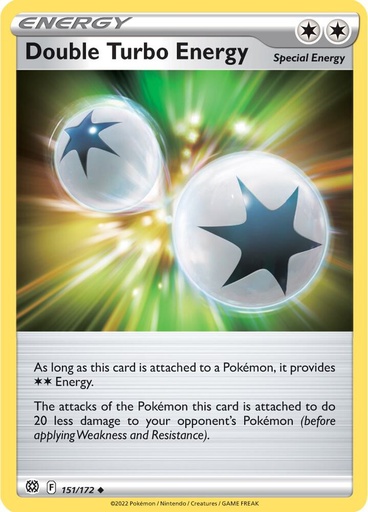 RE Double Turbo Energy - SWSH09: Brilliant Stars 151/172