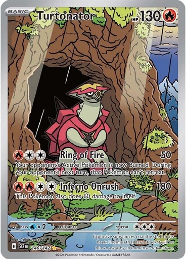 Turtonator - 146/142 - SV07: Stellar Crown (SCR)