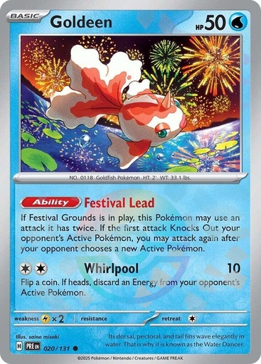 Goldeen (Poke Ball Pattern) - SV: Prismatic Evolutions (PRE)