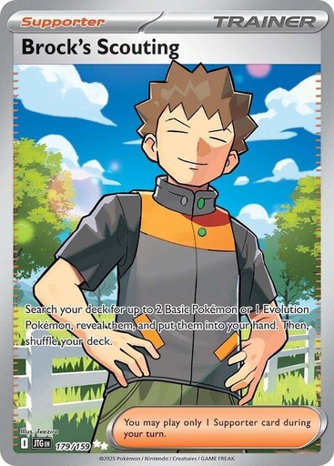 Brock's Scouting - 179/159 - SV09: Journey Together (JTG)