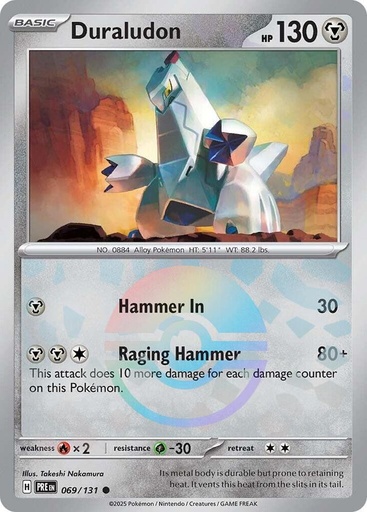 Duraludon (Poke Ball Pattern) - SV: Prismatic Evolutions (PRE) 
