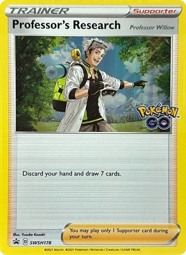 Professor's Research - SWSH178 - SWSH: Sword & Shield Promo Cards (SWSD)
