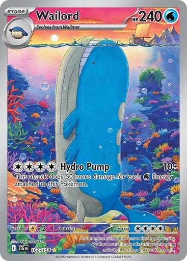 Wailord - 162/159 - SV09: Journey Together (JTG)