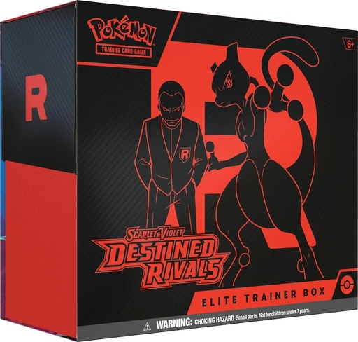 [100-10652] Destined Rivals Elite Trainer Box - SV10: Destined Rivals (DRI)