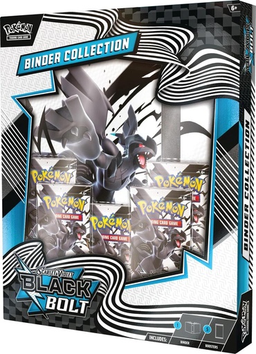 [10-10039-120] Black Bolt Binder Collection - SV: Black Bolt (BLK)