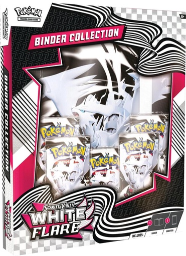 [10-10039-119] White Flare Binder Collection - SV: White Flare (WHT)