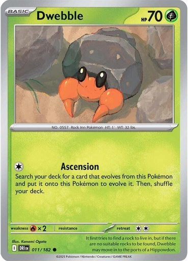 Dwebble - SV10: Destined Rivals (DRI)