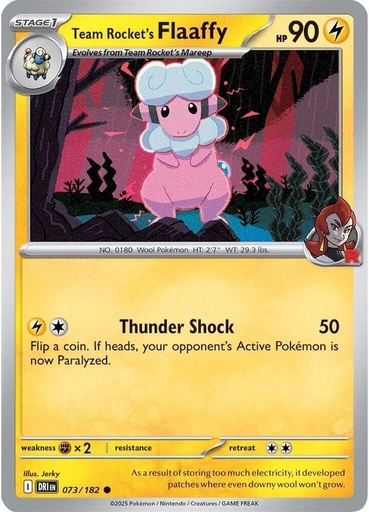 Team Rocket's Flaaffy - SV10: Destined Rivals (DRI)