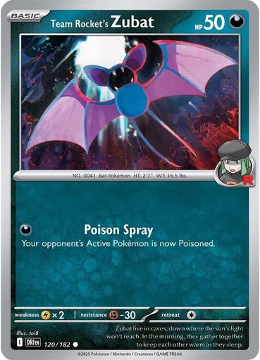 Team Rocket's Zubat - SV10: Destined Rivals (DRI)