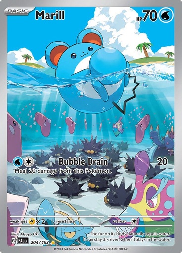 Marill - 204/193 - SV02: Paldea Evolved (PAL)