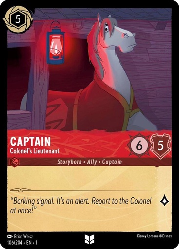 Captain - Colonel's Lieutenant - The First Chapter (1) 