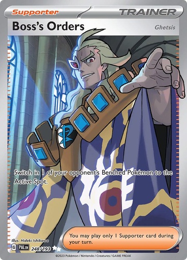 Boss's Orders - SV02: Paldea Evolved 248/193