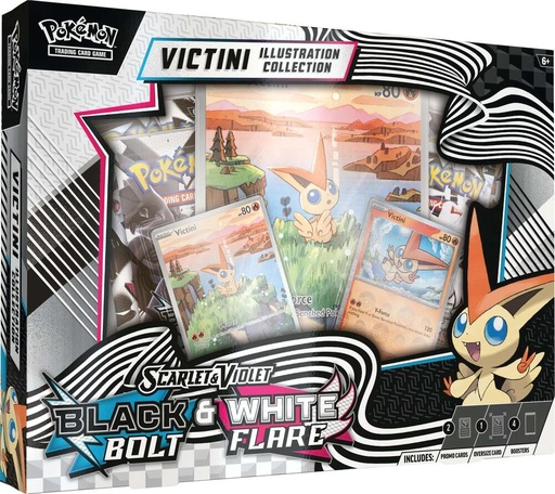 [10-10029-102] Unova Victini Illustration Collection - SV: Black Bolt (BLK)