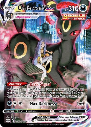 Umbreon VMAX - SWSH09: Brilliant Stars Trainer Gallery (SWSH09:TG)