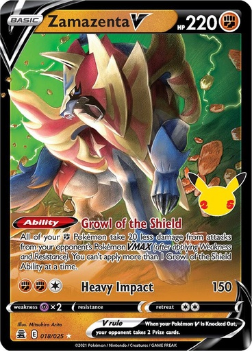 Zamazenta V - Celebrations (CLB)
