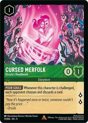 Cursed Merfolk - Ursula's Handiwork - Fabled (9) 