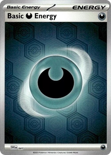 Basic Darkness Energy (Reverse Holofoil) - SV: Shrouded Fable (SFA)
