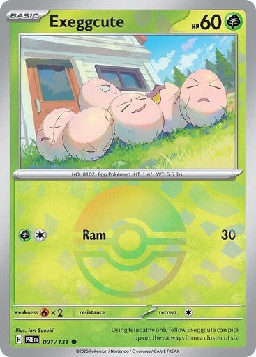 Exeggcute (Poke Ball Pattern) - SV: Prismatic Evolutions (PRE)
