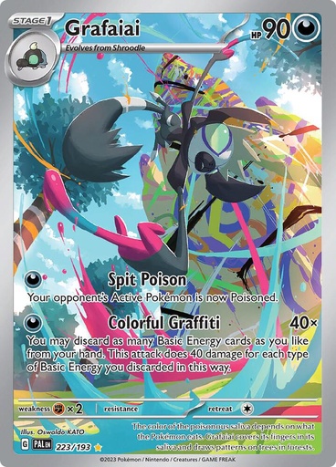 Grafaiai - 223/193 - SV02: Paldea Evolved (PAL)