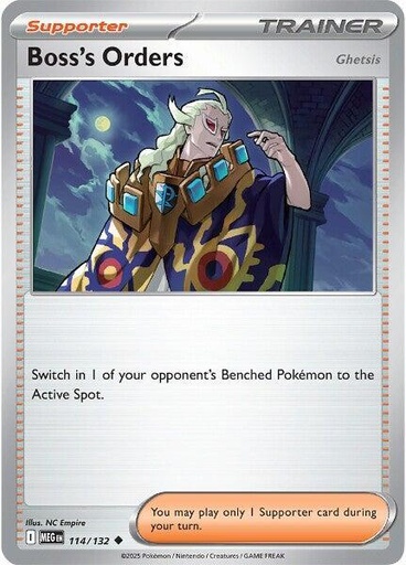 Boss's Orders [Ghetsis] - ME01: Mega Evolution (MEG)