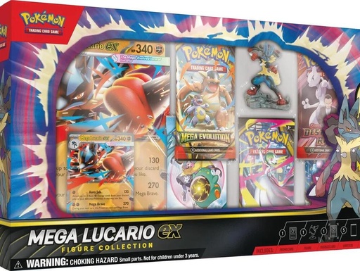 [10-10066-108] Mega Lucario ex Premium Figure Collection (Ingles)