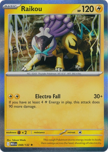 Raikou - ME01: Mega Evolution (MEG)