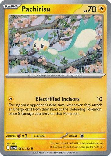 Pachirisu - ME01: Mega Evolution (MEG)
