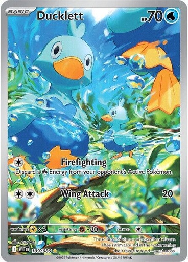 Ducklett - 109/086 - SV: White Flare (WHT)