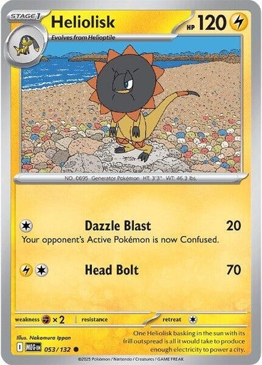 Heliolisk - ME01: Mega Evolution (MEG)