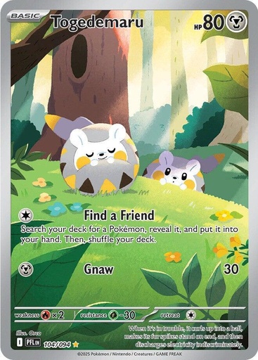 Togedemaru - 104/094 - ME02: Phantasmal Flames (PFL)