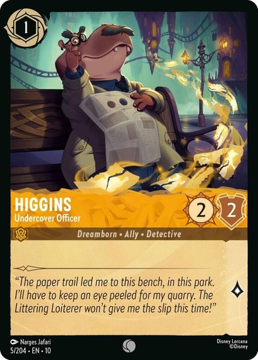 Higgins - Undercover Officer - Whispers in the Well (10) 