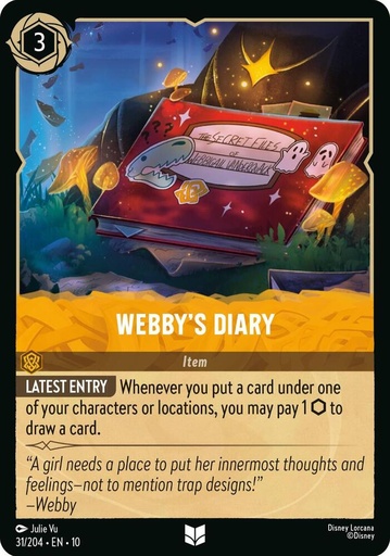 Webby's Diary - Whispers in the Well (10) 